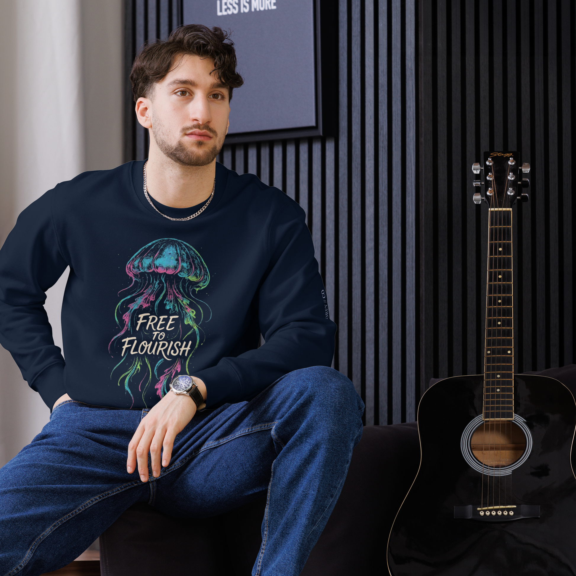 Free to Flourish Organic Cotton Sweatshirt