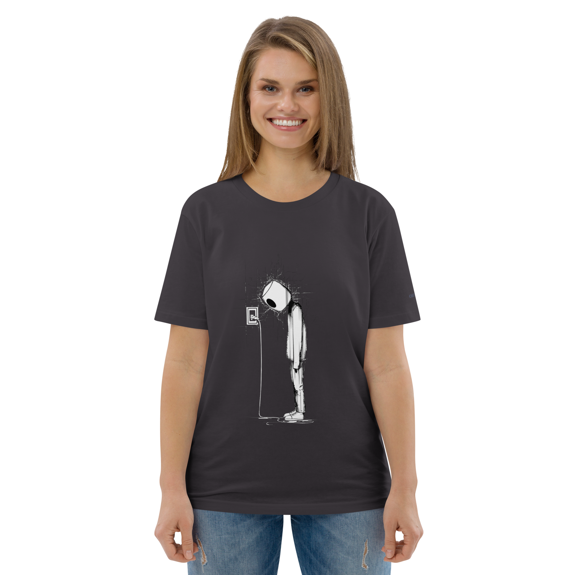 Unplugged Organic Cotton Unisex T-Shirt