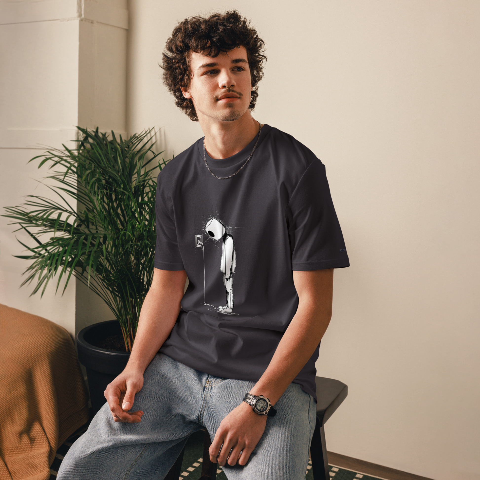 Unplugged Organic Cotton Unisex T-Shirt