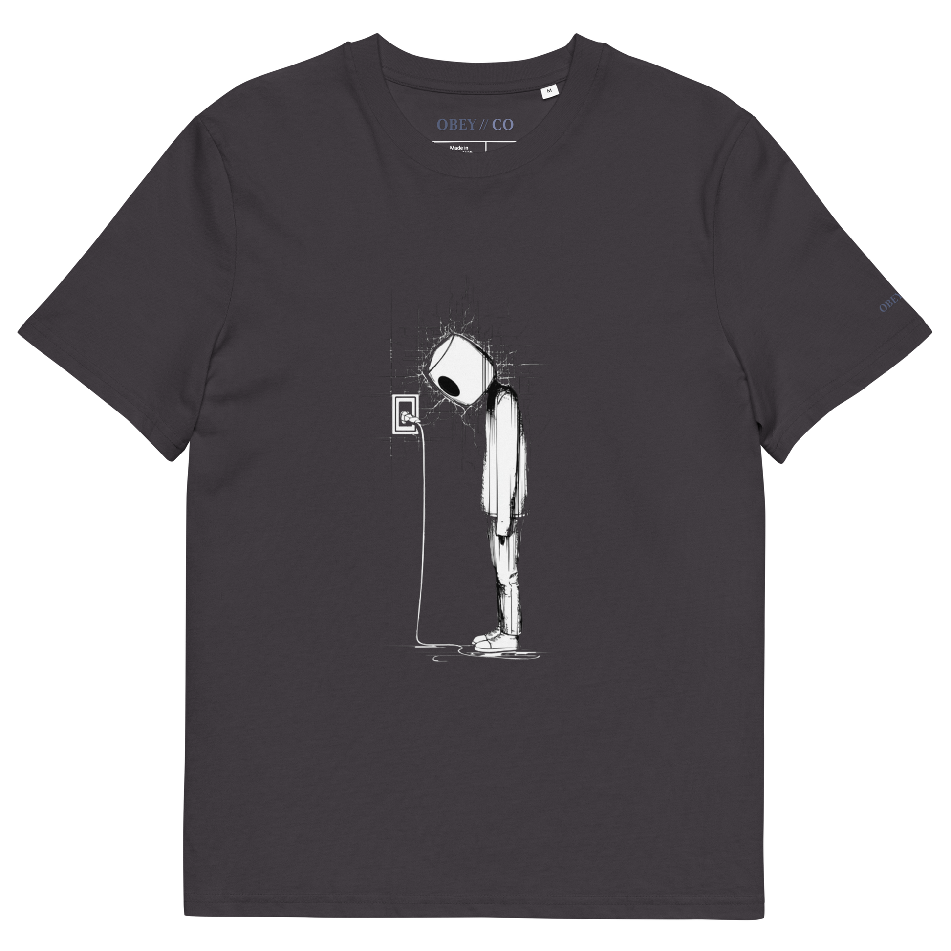 Unplugged Organic Cotton Unisex T-Shirt