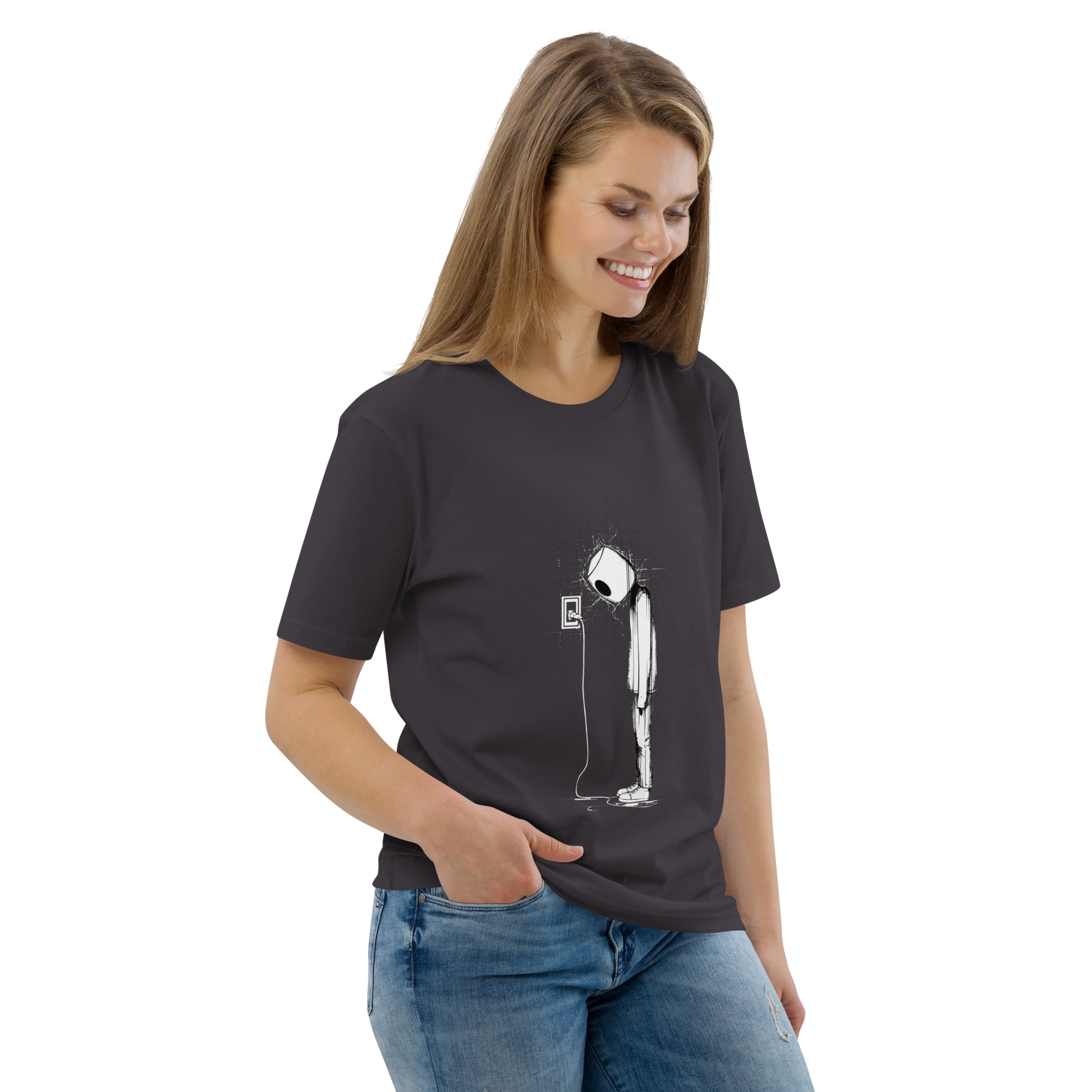 Unplugged Organic Cotton Unisex T-Shirt