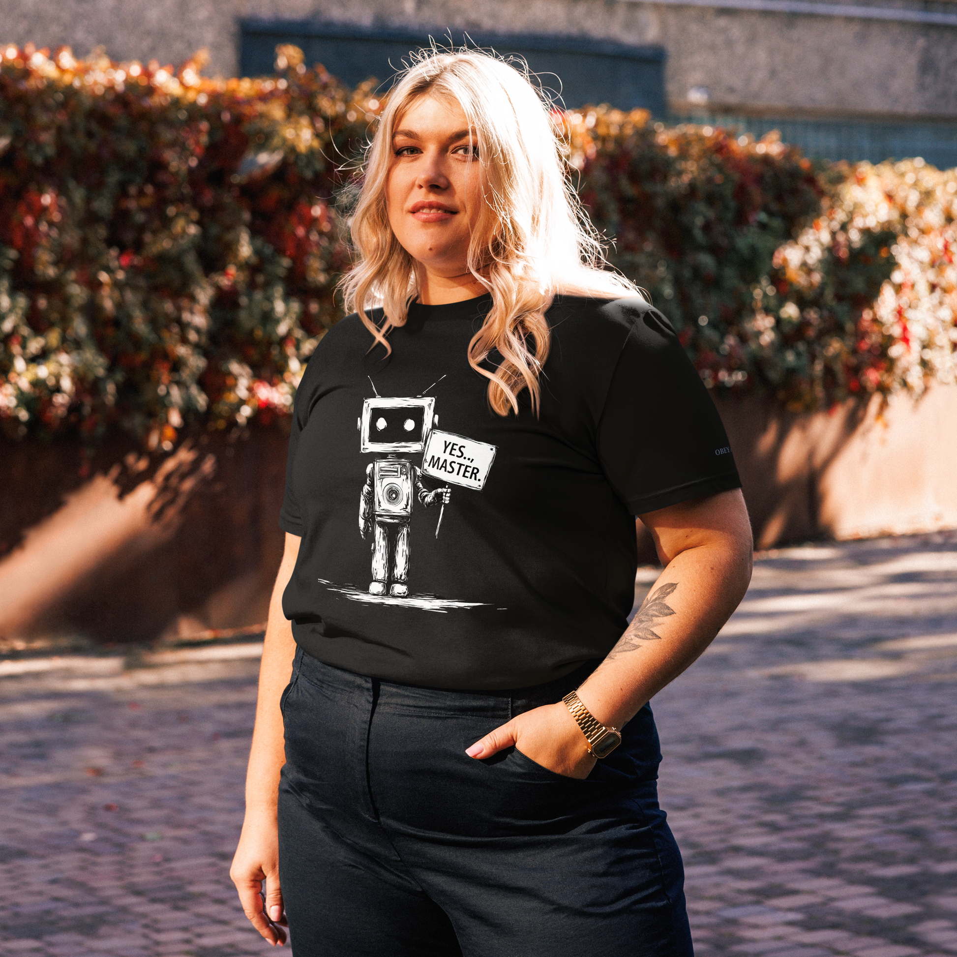 Yes, Master Organic Cotton Unisex T-Shirt