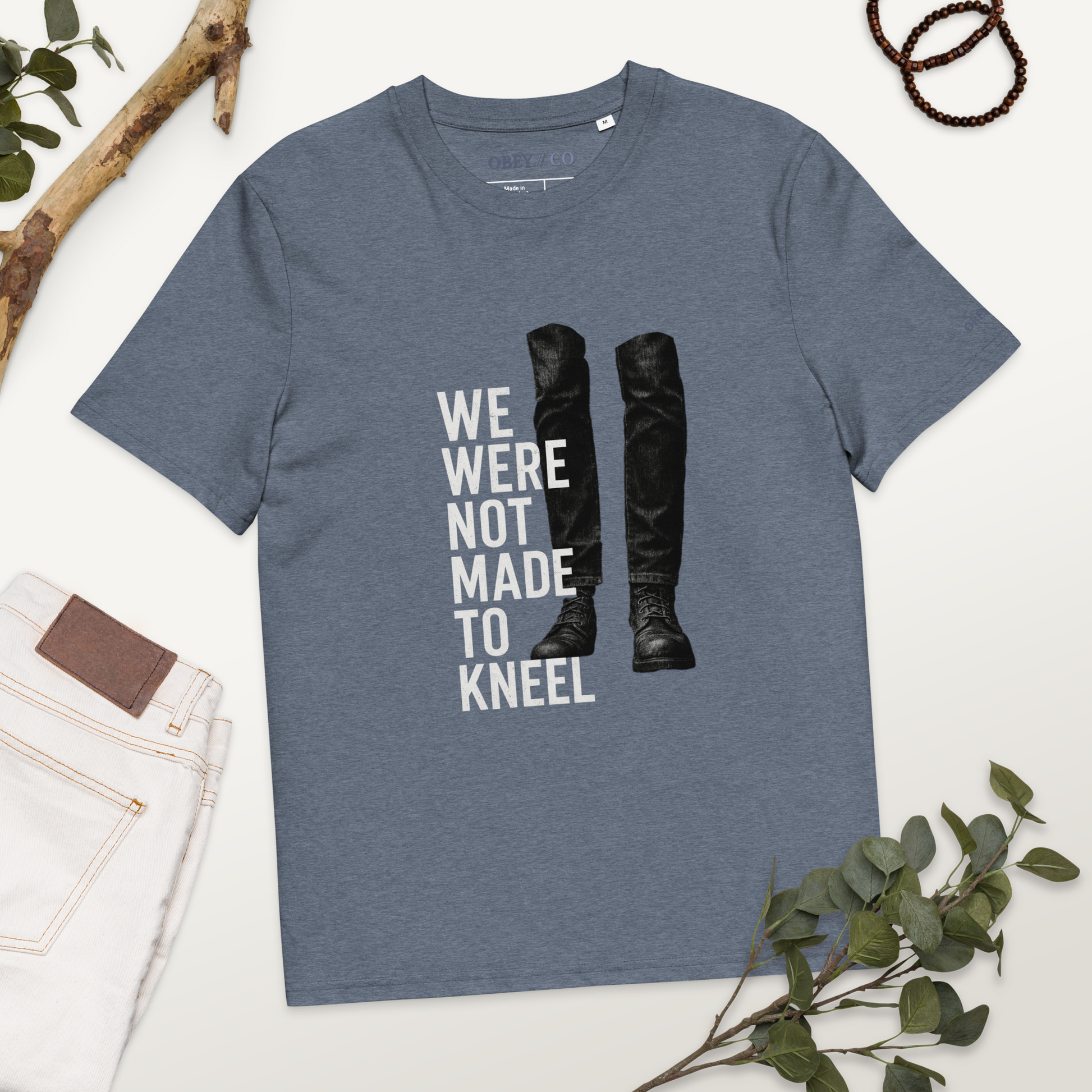 Not Made to Kneel Organic Cotton Unisex T-Shirt