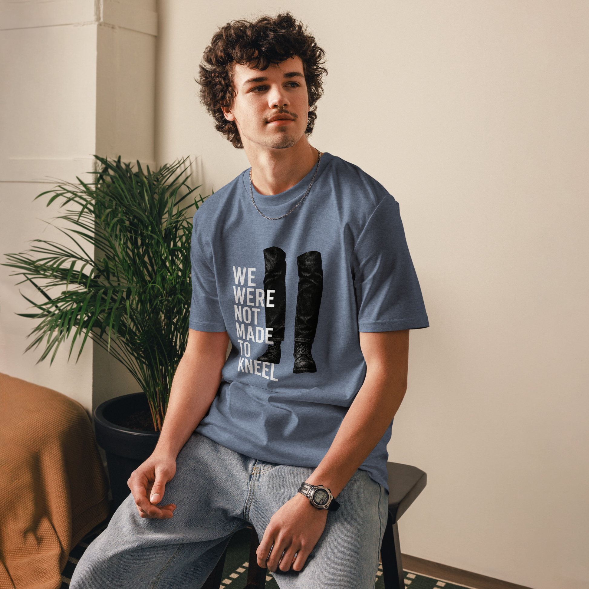 Not Made to Kneel Organic Cotton Unisex T-Shirt