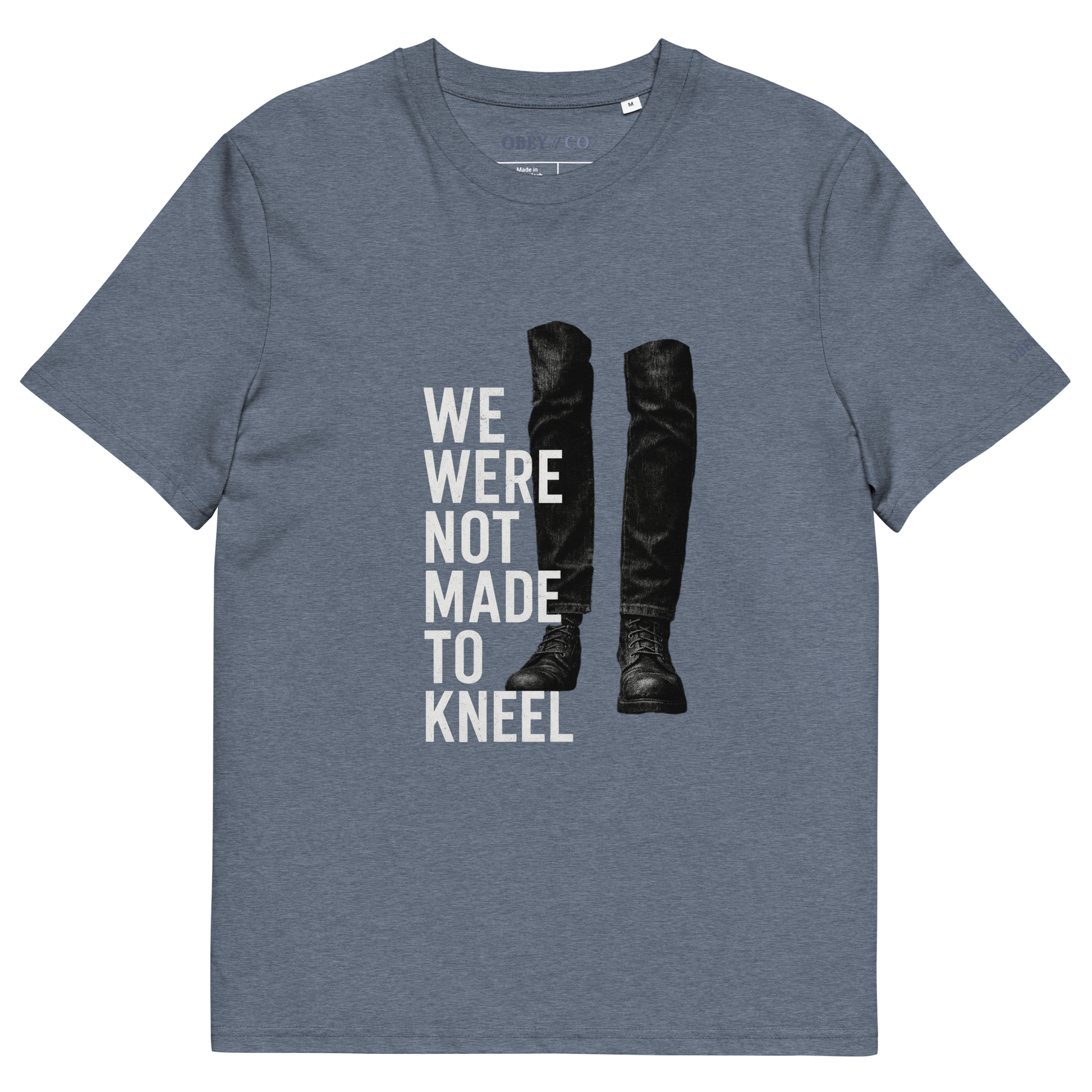 Not Made to Kneel Organic Cotton Unisex T-Shirt