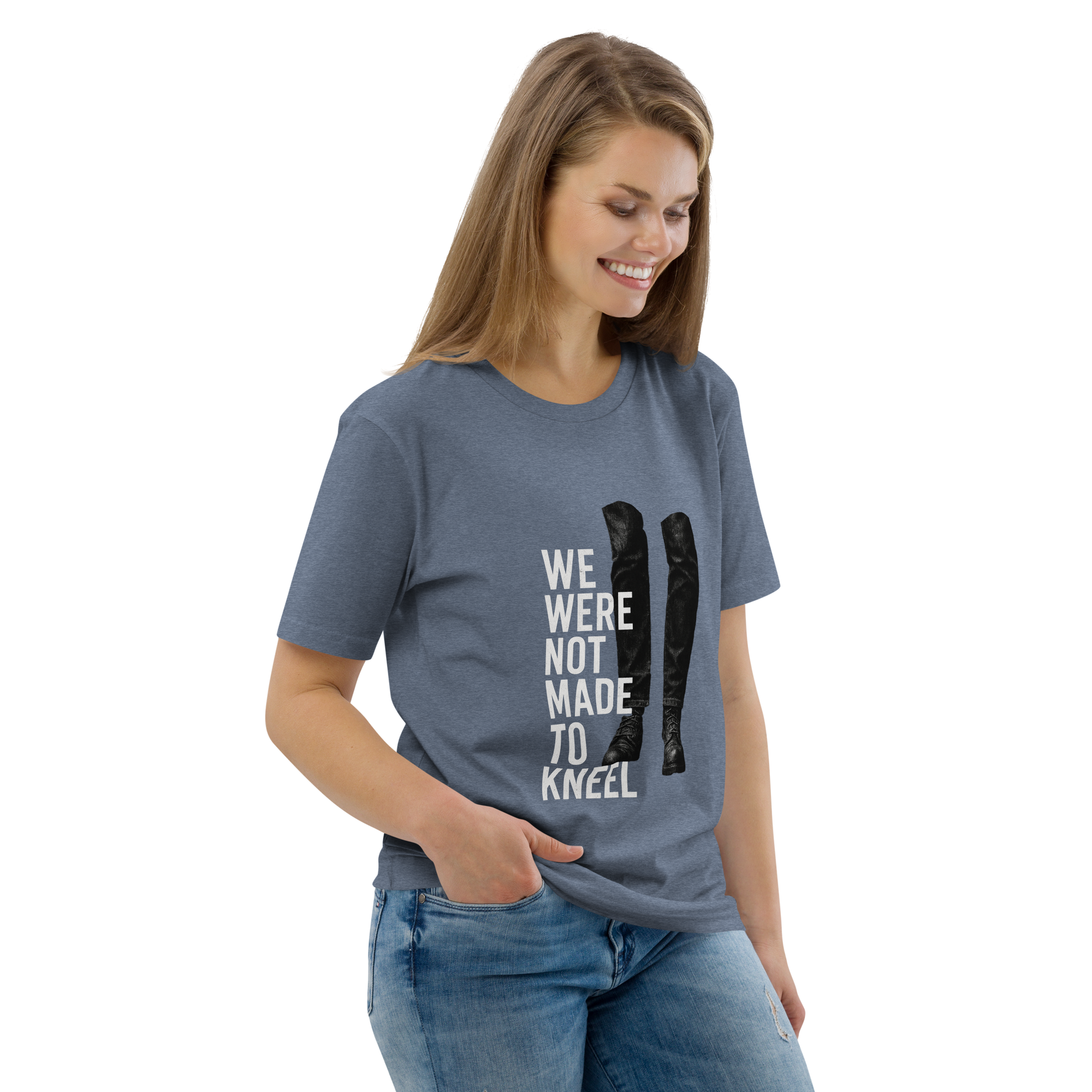Not Made to Kneel Organic Cotton Unisex T-Shirt