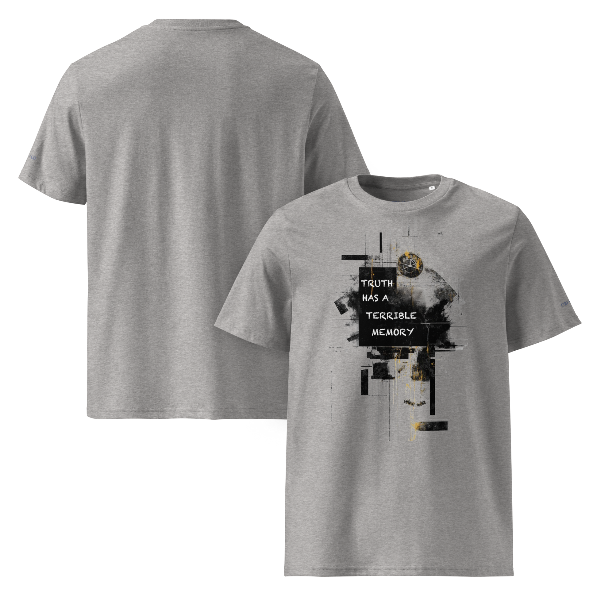 Truth Has a Terrible Memory Organic Cotton T-Shirt
