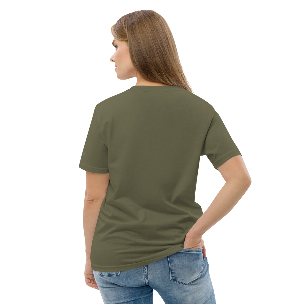 Colour TV Head Organic Cotton Unisex T-Shirt