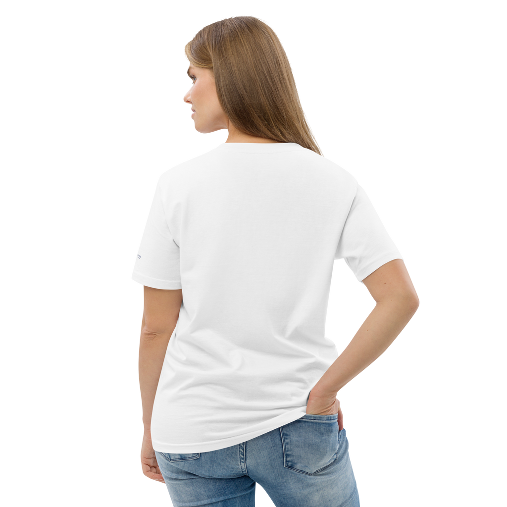 Devil at the Laptop Organic Cotton Unisex T-Shirt