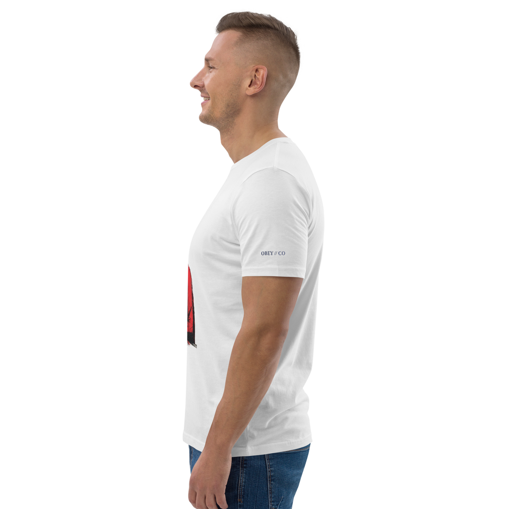 Devil at the Laptop Organic Cotton Unisex T-Shirt