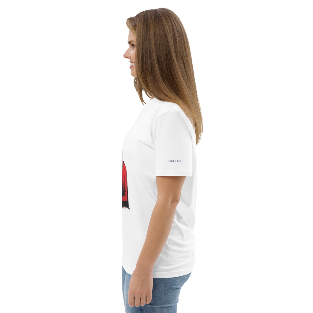 Devil at the Laptop Organic Cotton Unisex T-Shirt