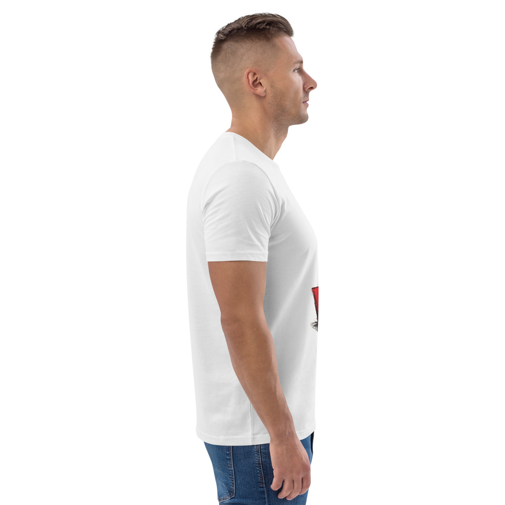 Devil at the Laptop Organic Cotton Unisex T-Shirt